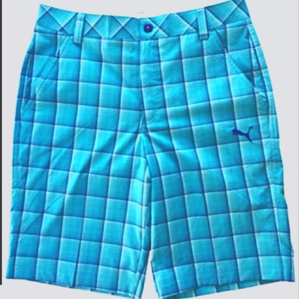 Puma Blue Golf Shorts